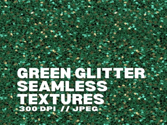 16 Green Glitter Seamless Textures: Add a Touch of Sparkle to Your Designs