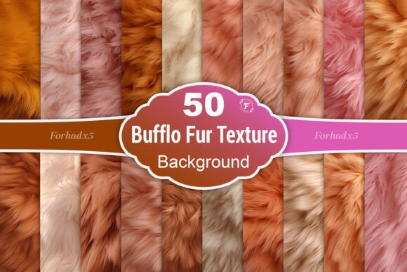 Buffalo Fur Texture Background: A Versatile Digital Resource for Designers and Creators